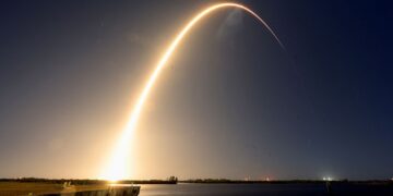 Double moonshot mission begins as lunar landers blast off on SpaceX Falcon 9 rocket | Science, Climate & Tech News
