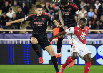 Champions League: Benfica beat Monaco in first leg of play-off