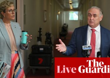 Australia politics live: Zali Steggall confronts Don Farrell in parliament corridor over political donations law change | Australia news
