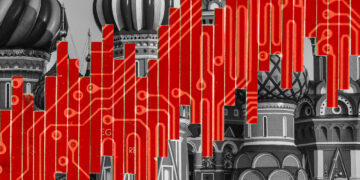 A Russia-linked network uses AI to rewrite real news stories