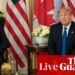 Trump warns Americans that tariffs may cause ‘pain’– US politics live | US news