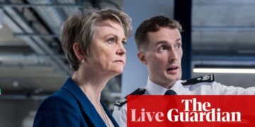 Minister defends plan to broadcast footage of deportation of illegal workers – UK politics live | Politics