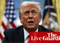 Trump decries ‘political judges’ amid court setbacks as he attempts to upend federal government – live | Trump administration