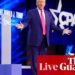 US politics live: Donald Trump addresses Conservative Political Action Conference in Maryland | Donald Trump