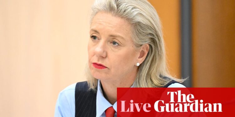 Australia politics live: Trump trade tariffs ‘a real test’, McKenzie says; Greens challenge Labor to act on gambling | Australia news