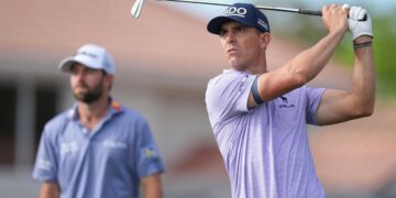 Golf Star Pokes Reptile With Club To Say Later, Alligator, During Tournament