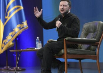 Live: Macron 'hopes to convince' Trump to include Europe in Ukraine negotiations