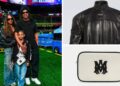 Jay-Z Attended the Superbowl in an All-Black Look with Blue Ivy in a Black Balenciaga Leather Jacket and Rumi Rocking an Off-White Amiri Crossbody