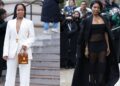 Front Row at Schiaparelli’s Fall 2025 Show: Regina King Stuns in a White Power Suit & Gabrielle Union Slays in a Black Off-the-Shoulder Dress