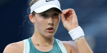 Mirra Andreeva empathises with Emma Raducanu after upset win over Iga Swiatek in Dubai