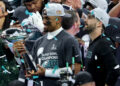 Philadelphia Eagles vs Kansas City Chiefs results, halftime show, highlights, news; Jalen Hurts leads Eagles towards victory after Patrick Mahomes disaster; Jordan Mailata creates history for Australia