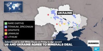 A closer look at Ukraine's mineral wealth as deal with US takes shape