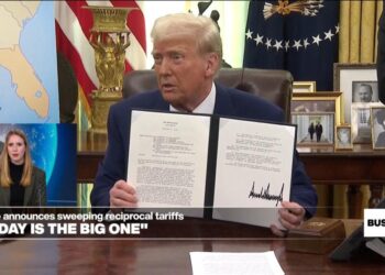 Trump announces sweeping reciprocal tariffs on trading partners