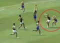 Sam Lalor leaves field after nasty collision; Richmond vs West coast