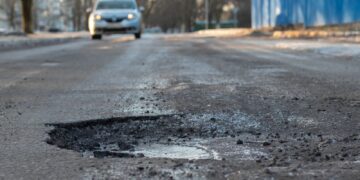 ‘Self-healing roads’ could help fix pothole problem, scientists say | UK News