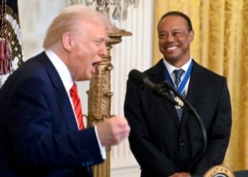 Tiger Woods and LIV chief meet President Donald Trump at White House in push to ‘reunify’ men’s golf | Golf News