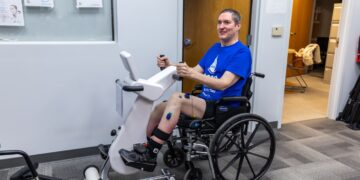 Spinal stimulation restored muscles wasted by rare genetic disorder : Shots