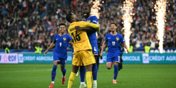 France reach Nations League semi-finals after beating Croatia on penalties