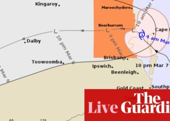 Cyclone Alfred live updates: BoM path tracking map for Brisbane, Queensland and NSW; landfall time and category; weather forecasts TC Alfred rain and flooding impacts | Tropical Cyclone Alfred