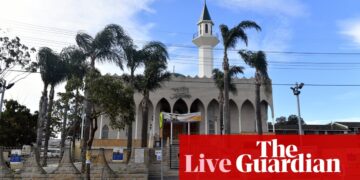 Australia news live: police investigating alleged online threats to third Sydney mosque; teenager charged after allegedly trying to board Jetstar flight with gun | Australia news