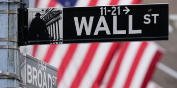 Wall Street Falls In A Manic Day After Briefly Dropping More Than 10% Below Its Record