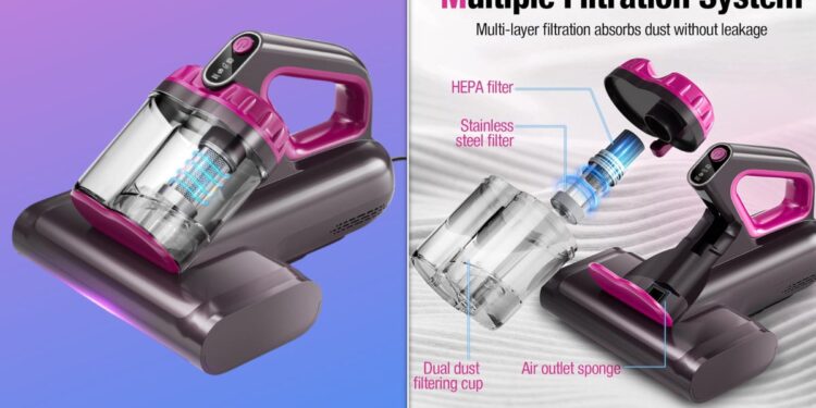 This Handheld Mattress Vacuum Is On Sale For $60 At Amazon