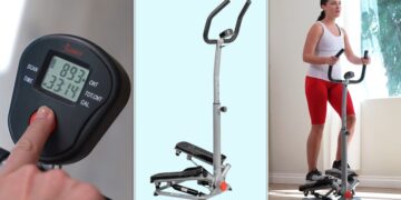 This Compact Stepper With Handlebars Is $70 On Amazon
