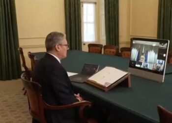 'Coalition of the willing': UK hosts virtual summit while US talks with the Kremlin