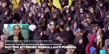 Homeland Security says professor deported to Lebanon with US visa supported Hezbollah leader