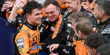 McLaren's Norris wins rain-hit Australian Grand Prix as Hamilton finishes 10th