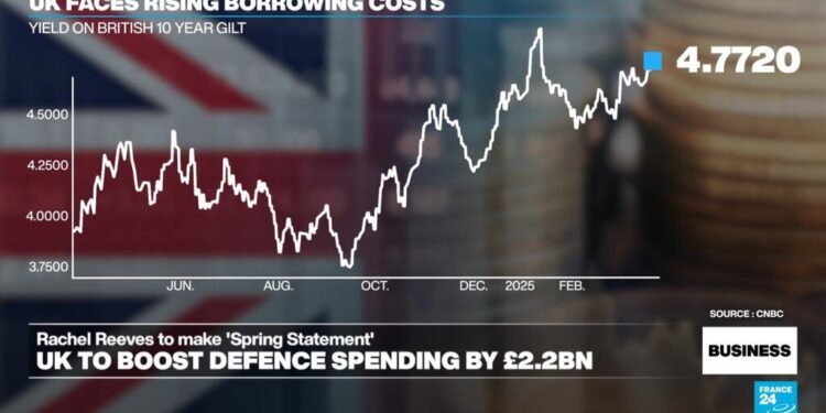 UK's Reeves expected to boost defence spending in 'Spring Statement'