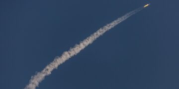 Space collisions could become a bigger risk thanks to greenhouse gas pollution 