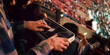 Visually impaired NBA fans experience the game on a new level with haptic device