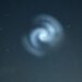 Glowing spiral appears in night sky – as Met Office reveals likely cause | Science, Climate & Tech News