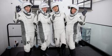 SpaceX prepares for latest crewed mission : NPR