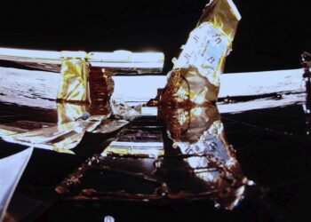 Private spacecraft Blue Ghost makes historic lunar landing : NPR