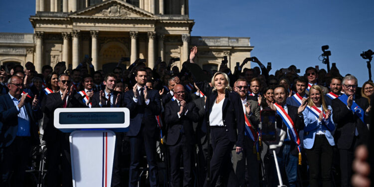 Defiant, Le Pen Tells Supporters ‘I Won’t Give Up’ Despite 5-Year Ban