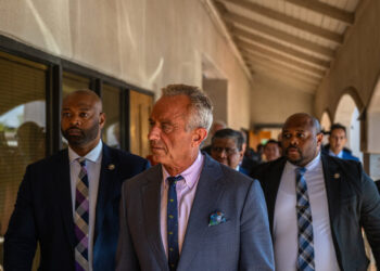 Amid Tension Around H.H.S. Cuts, Kennedy Meets With Tribal Leader