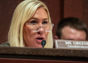 2 Protesters at Marjorie Taylor Greene Town Hall Are Subdued With Stun Guns