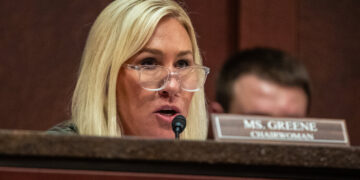 2 Protesters at Marjorie Taylor Greene Town Hall Are Subdued With Stun Guns