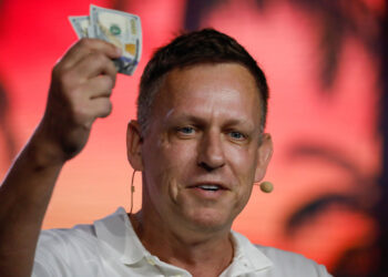 Peter Thiel doubles down on patriotism in the Trump era  