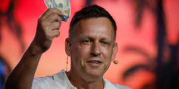 Peter Thiel doubles down on patriotism in the Trump era