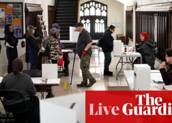 Canada election 2025 live: voting under way as Trump told to ‘stay out of our election’ | Canada