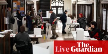 Canada election 2025 live: voting under way as Trump told to ‘stay out of our election’ | Canada
