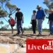 Australia election news live: Albanese tours flood-hit Queensland; Dutton says Coalition gave heads-up to China on Port of Darwin sale | Australian election 2025
