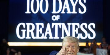 Stocks Set For Worst 100 Day Start Since Nixon As Trump Injects Semi-Permanent Uncertainty