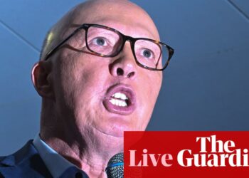 Australian election 2025 live updates: Dutton tells supporters not to listen to ABC, Guardian and ‘other hate media’; Albanese talks up telehealth plan | Australia news