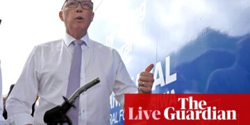 Australia election 2025 live: Peter Dutton poses for pictures at fifth petrol bowser in five days; ASX nudges up in early trading but fears persist | Australian election 2025