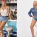 Beyonce Posed in Blue Daisy Dukes for Levis Latest “REIIMAGINE” Campaign