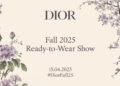 Dior Fall 2025 Takes The Garden Of To-ji Temple in Kyoto